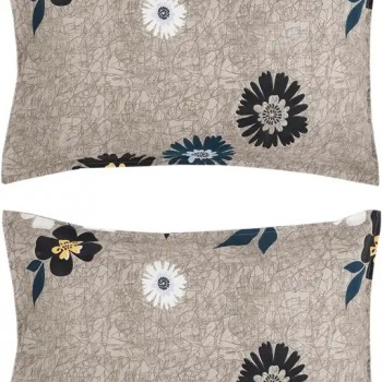 Market Fairy Soft Cotton Fitted Bedsheet, Queen Size with Pillow Covers (90 x 100 inch) Market Fairy Soft Cotton Fitted Bedsheet, Queen Size with Pillow Covers (90 x 100 inch)